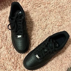 Black Air Force ones